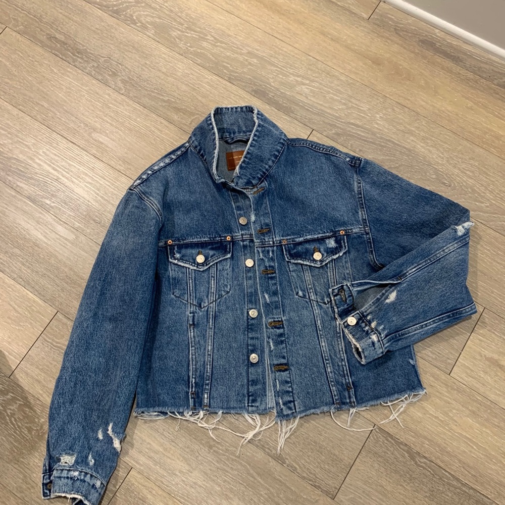 Zara jean jacket